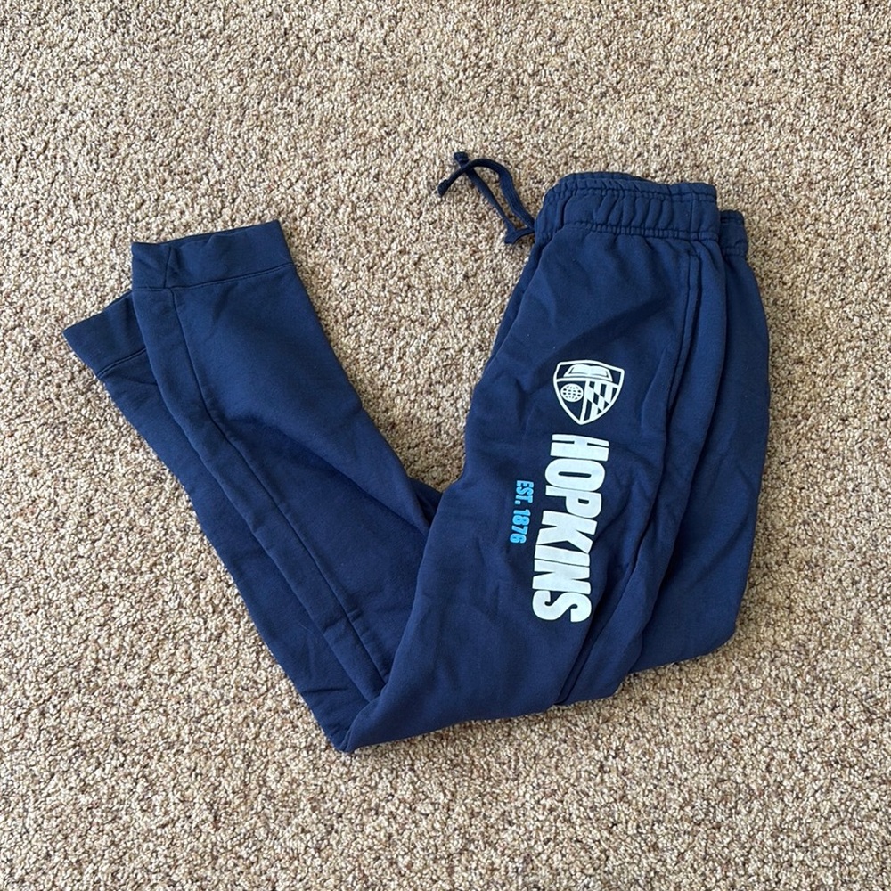 John Hopkins Navy Blue sweatpants